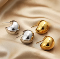 Sculptural Hoop Earrings