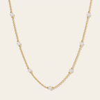 Freshwater Pearl Station Necklace