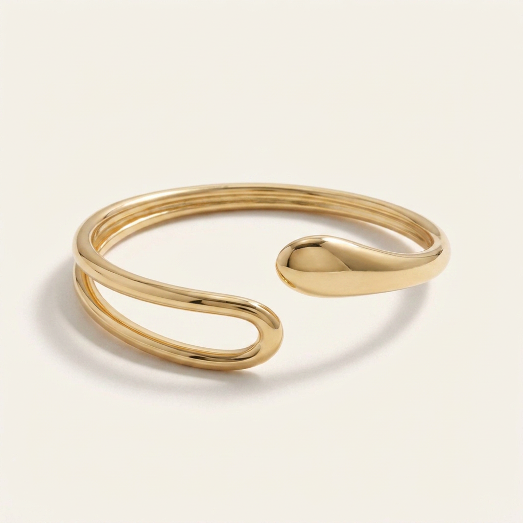 Organic Open Cuff Bangle